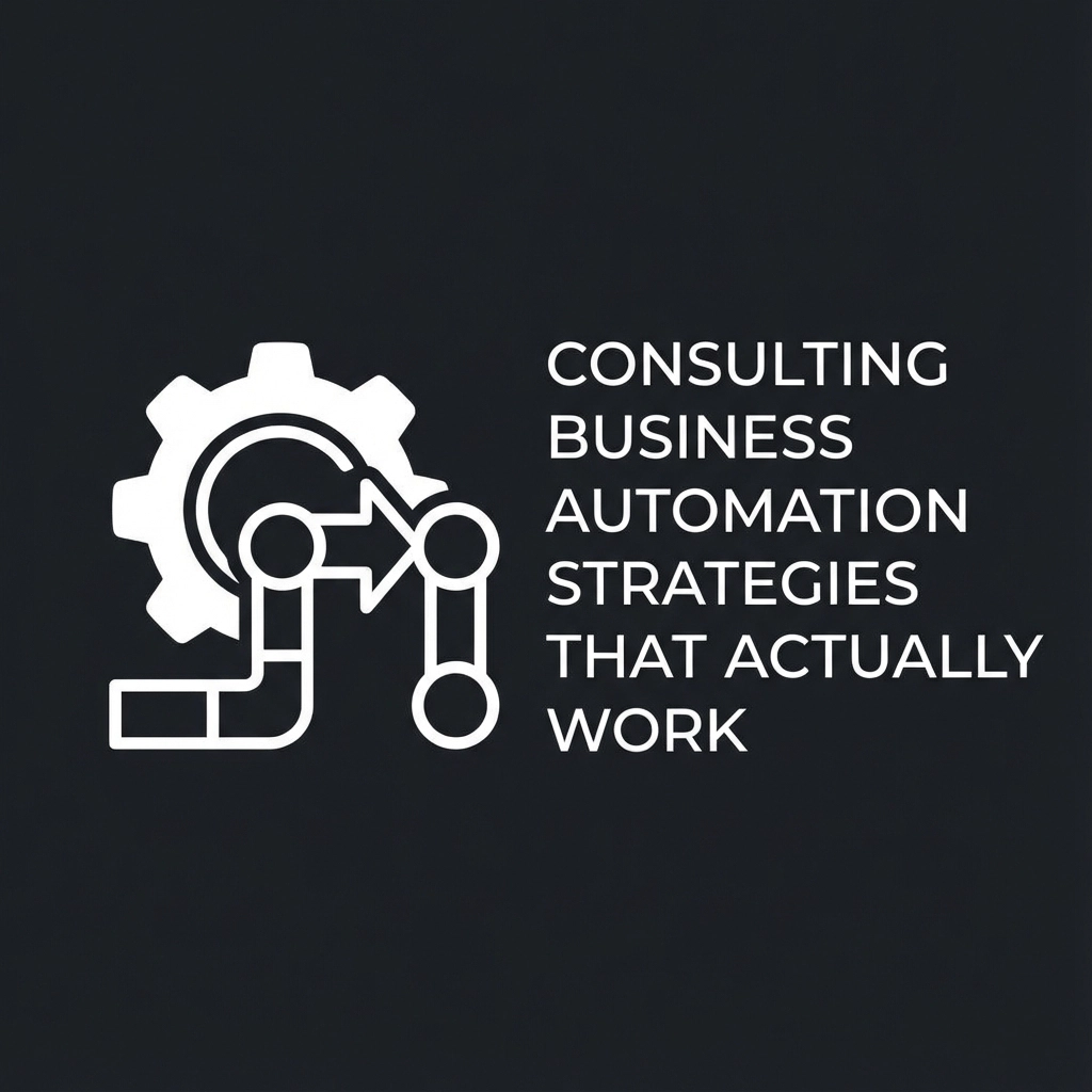 Consulting Business Automation Strategies That Actually Work