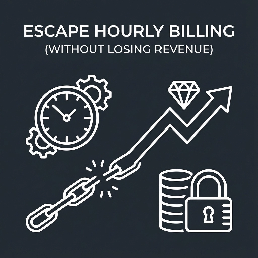 How to Escape Hourly Billing in Consulting (Without Losing Revenue)
